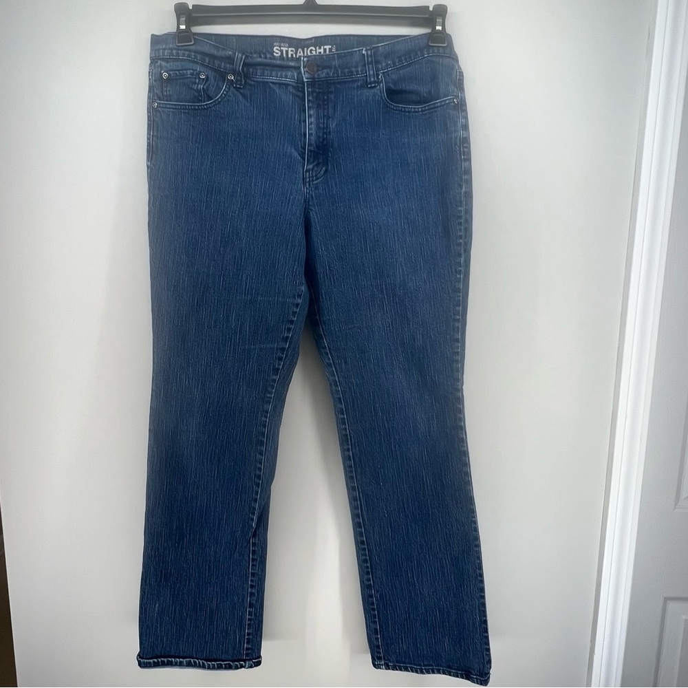 NY&C women’s Straight Blue Jeans size 16